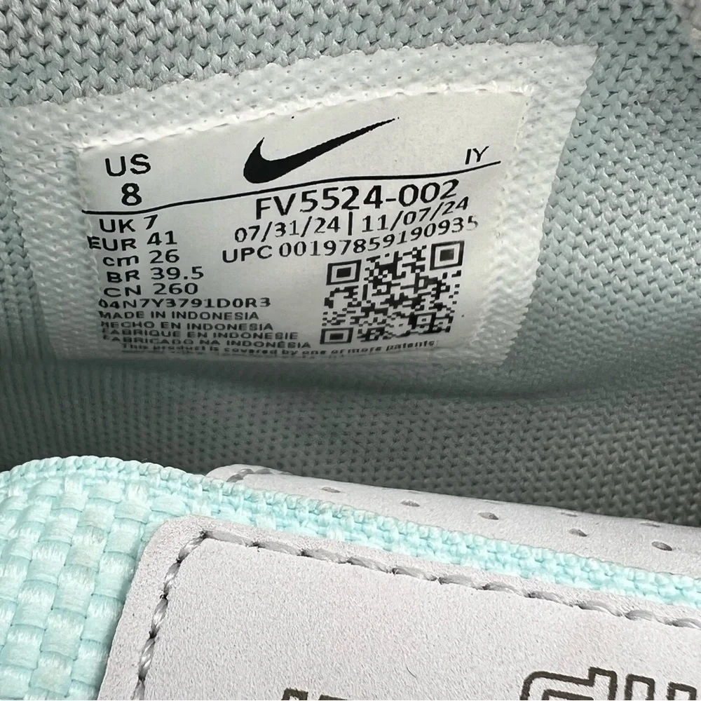 Nike GT Jump Academy Glacier Blue Basketball Sneakers Shoes Mens sz 8